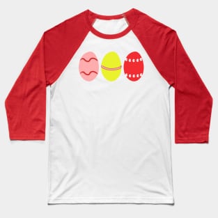 Easter eggs. Easter. Festive food. Symbolism. Congratulatory gift. Baseball T-Shirt